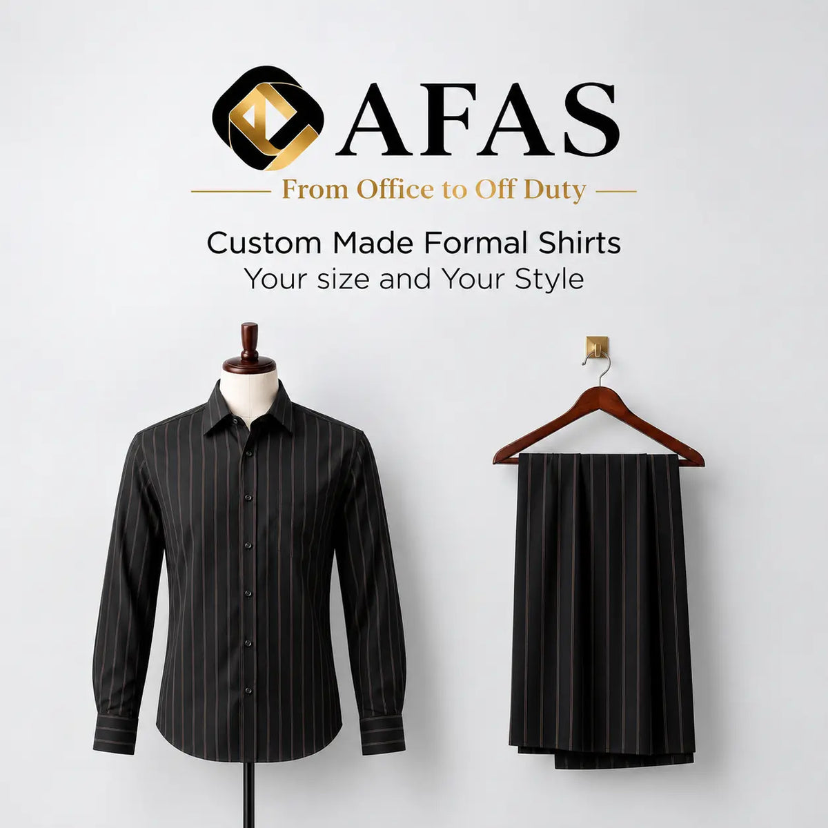 Striped Shirts Custom Fit for You!