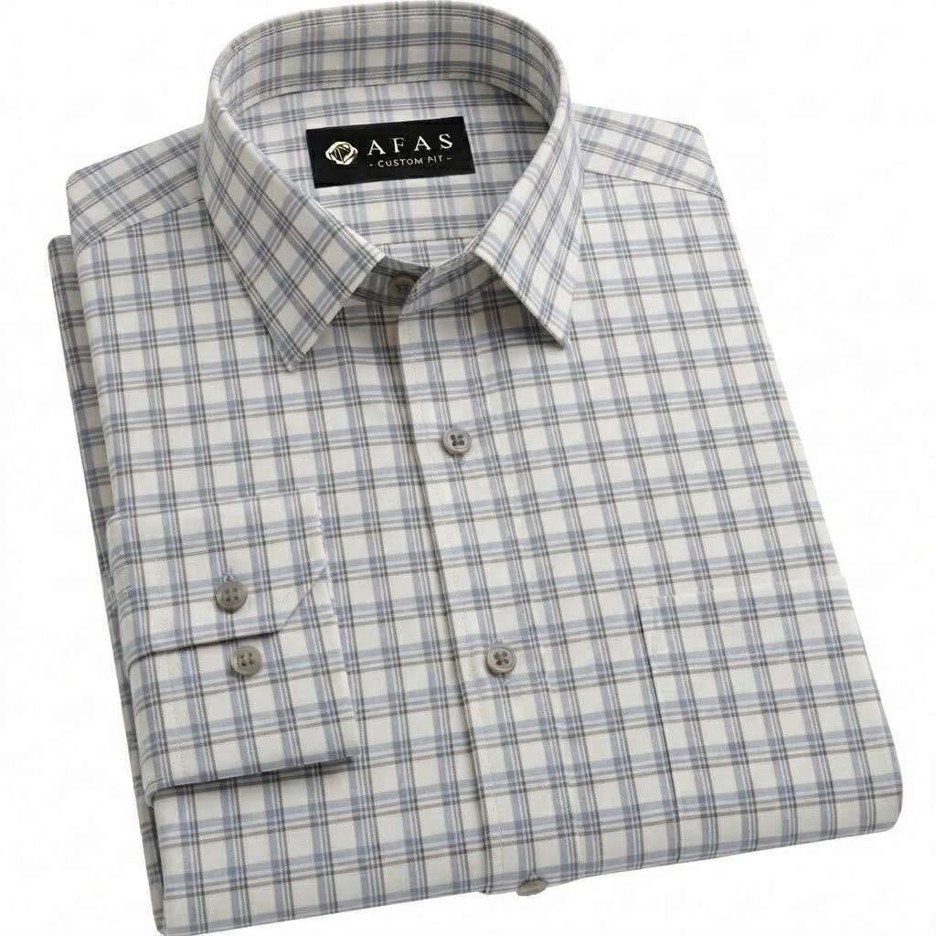Custom Made Check Shirt ! AFAS