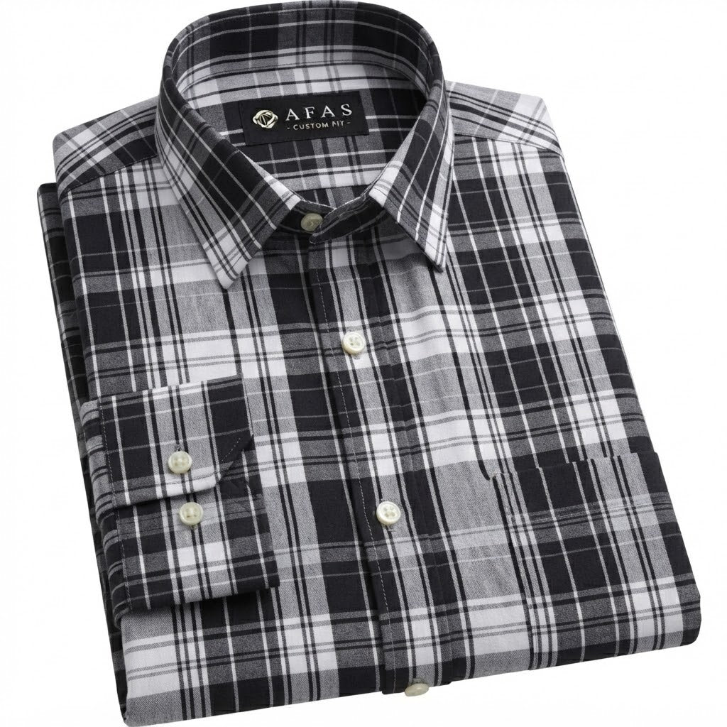 Custom-Made Check Shirt | AFAS