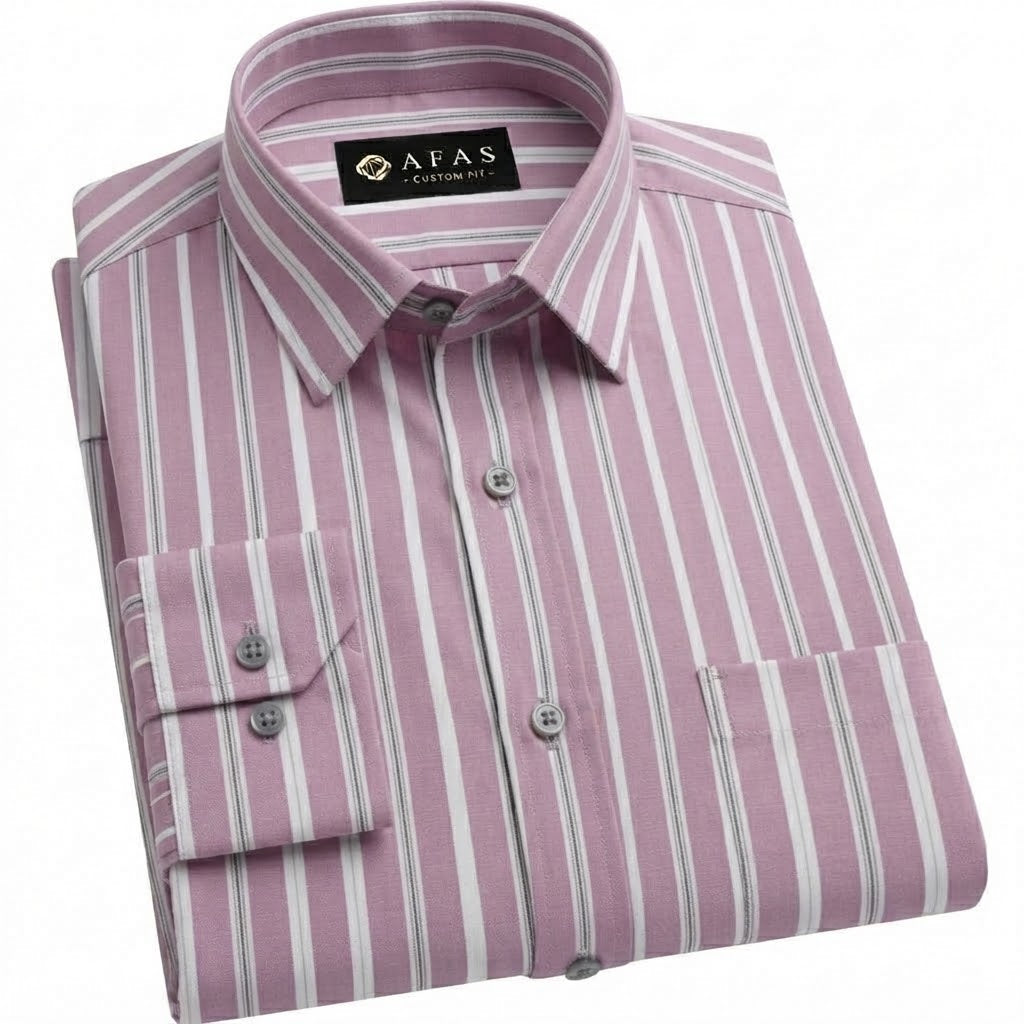 Custom-Made Strips Lining Shirt | AFAS