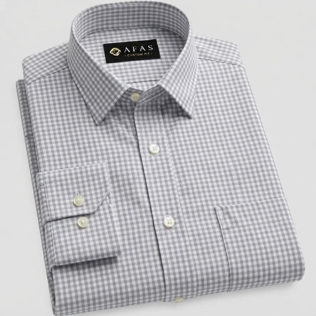 Custom-Made Check Shirt | AFAS