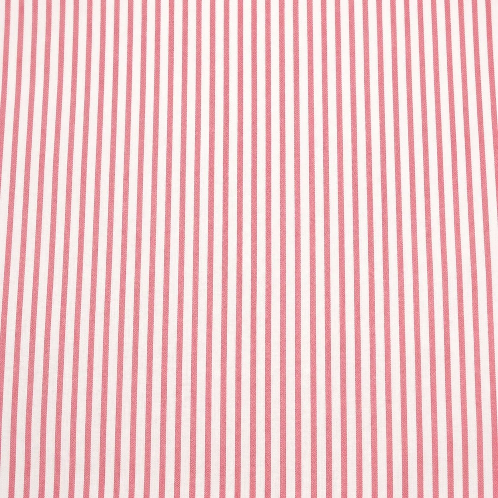 AFAS Custom Size Soft reddish & White Stripe Apparel Cotton Fabric - SKU F0003
