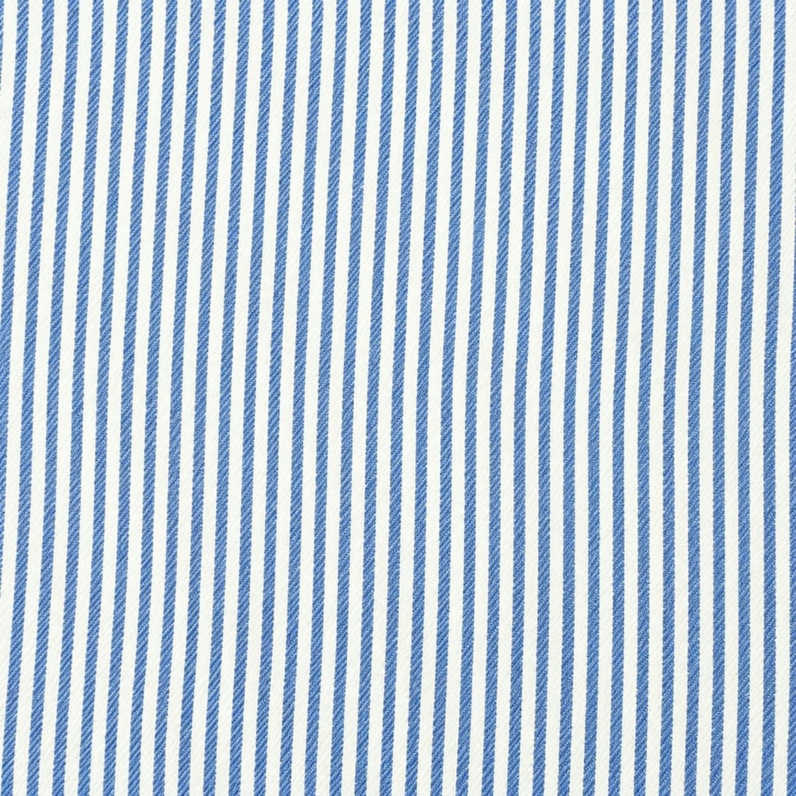 AFAS Custom Size Classic Blue Stripe Cotton Fabric - SKU F0004