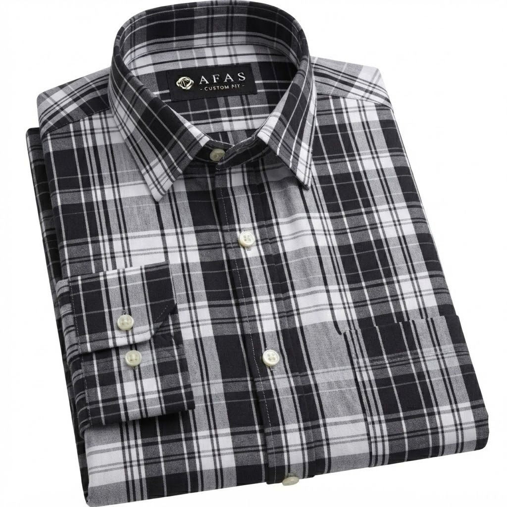 Custom Made Check Shirt ! AFAS