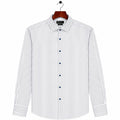 AFAS Ready-Made Vertical Stripe cotton Rich Fabric Shirt - SKU S0015
