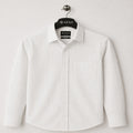 AFAS Ready-Made Vertical Stripe cotton Rich Fabric Shirt - SKU S0019