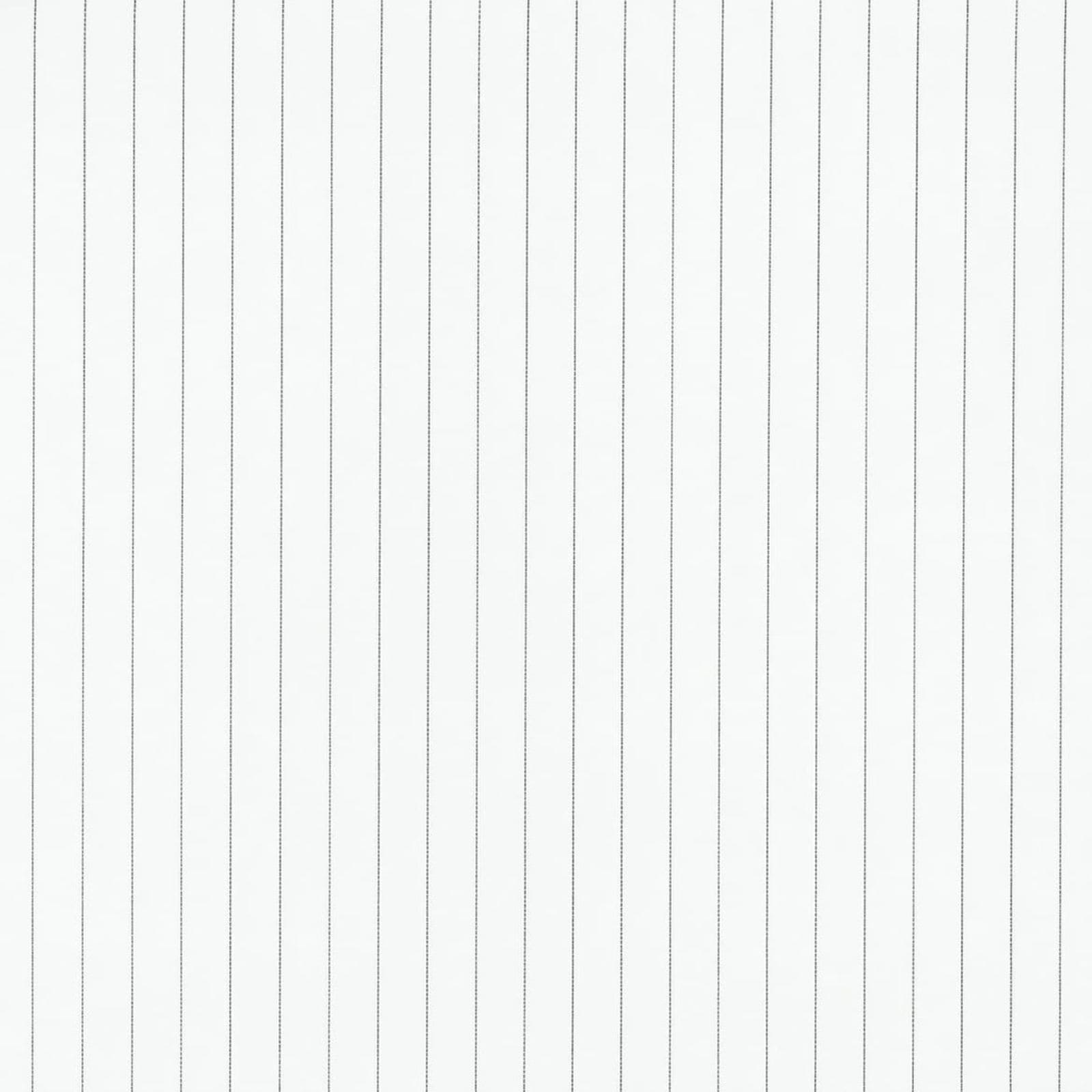 AFAS Custom Size White Black Pinstripe Cotton fabric - SKU F0023