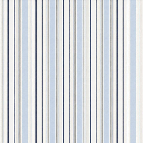 AFAS Custom Size White Multi Stripe Cotton Fabric - SKU F0043