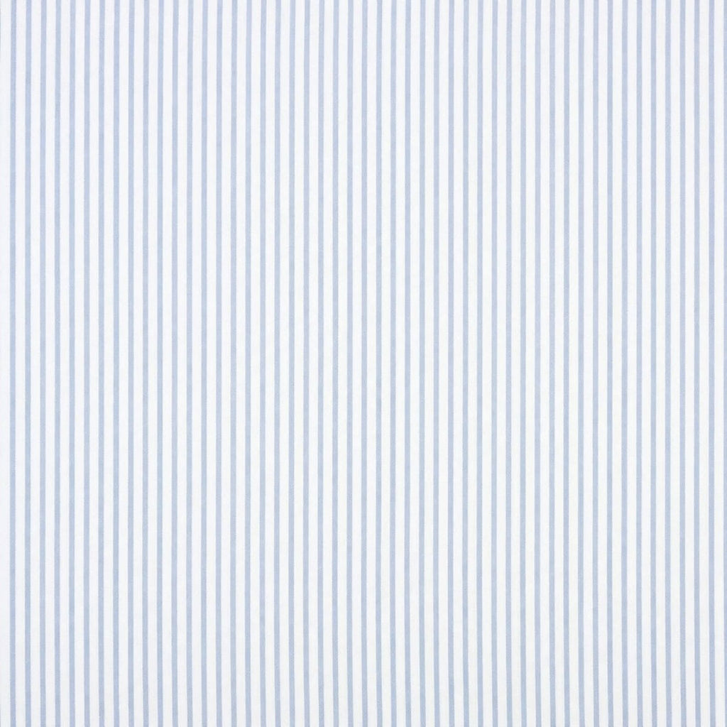 AFAS Custom Size Men's White Sky Blue Pinstripe Cotton fabric - SKU F0022
