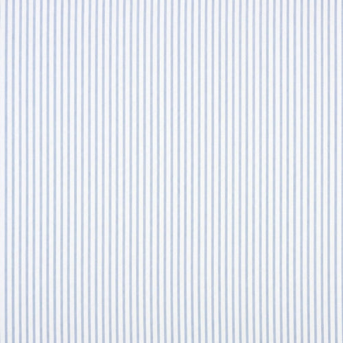 AFAS Custom Size Men's White Sky Blue Pinstripe Cotton fabric - SKU F0022