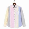 AFAS Ready-Made Different Color Boxes cotton Rich Fabric Shirt - SKU S0008