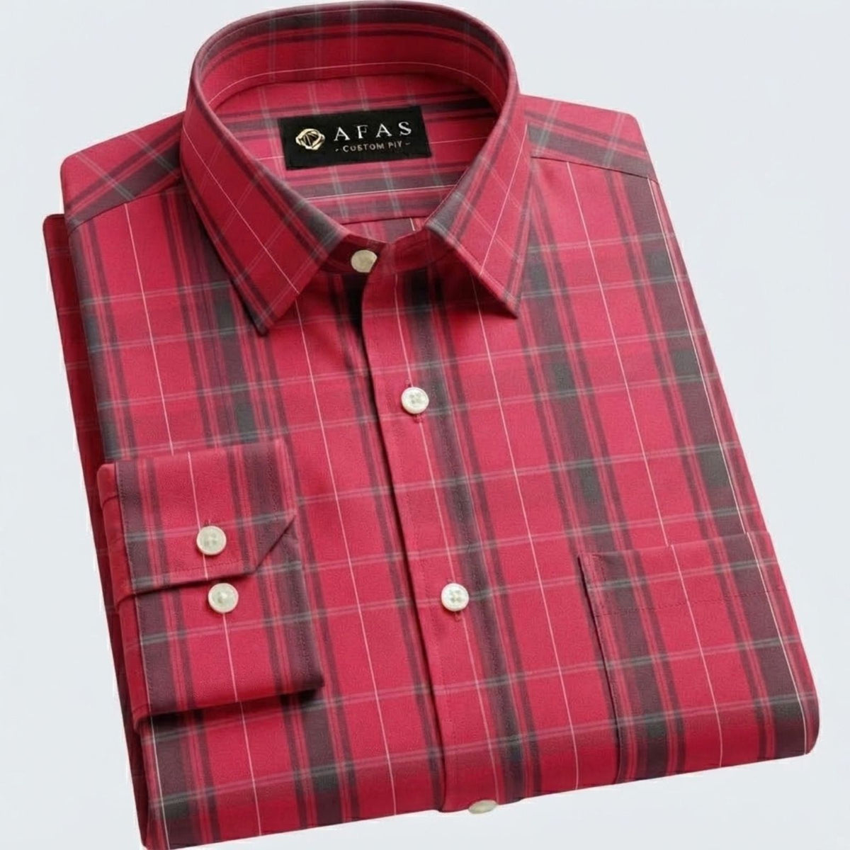 Custom-Made Check Shirt | AFAS