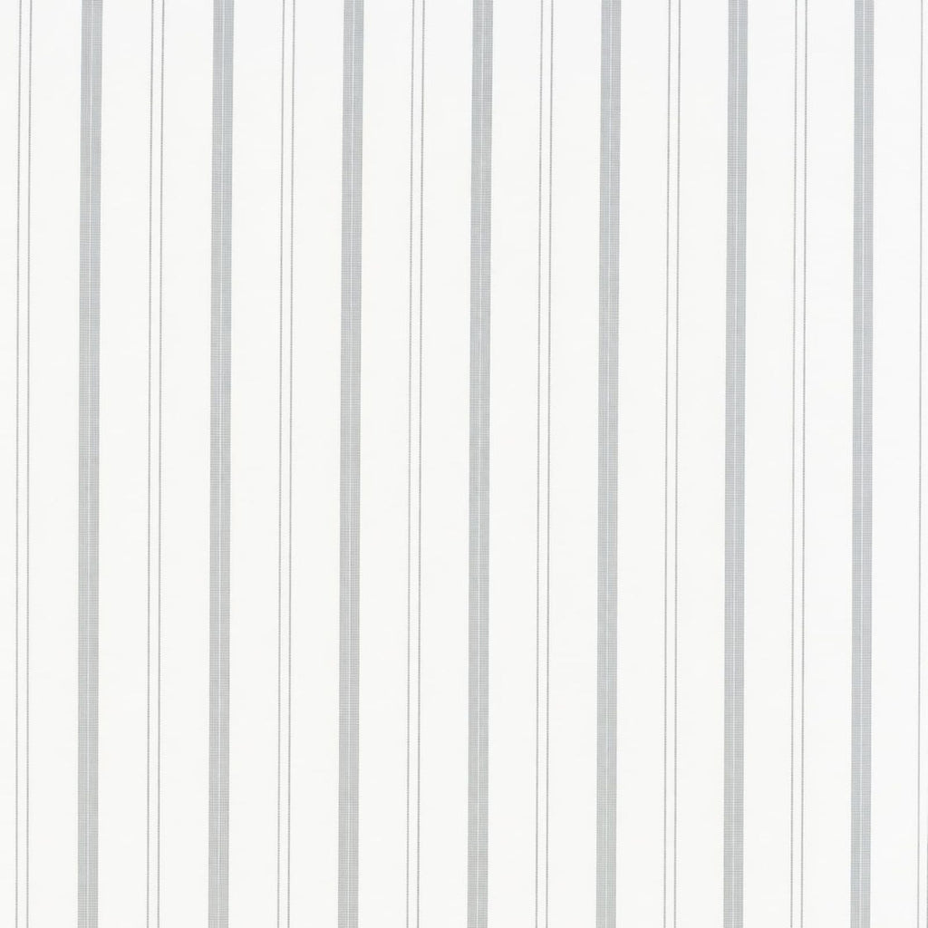 AFAS Custom Size White Grey Satin Stripe Cotton Fabric - SKU F0044