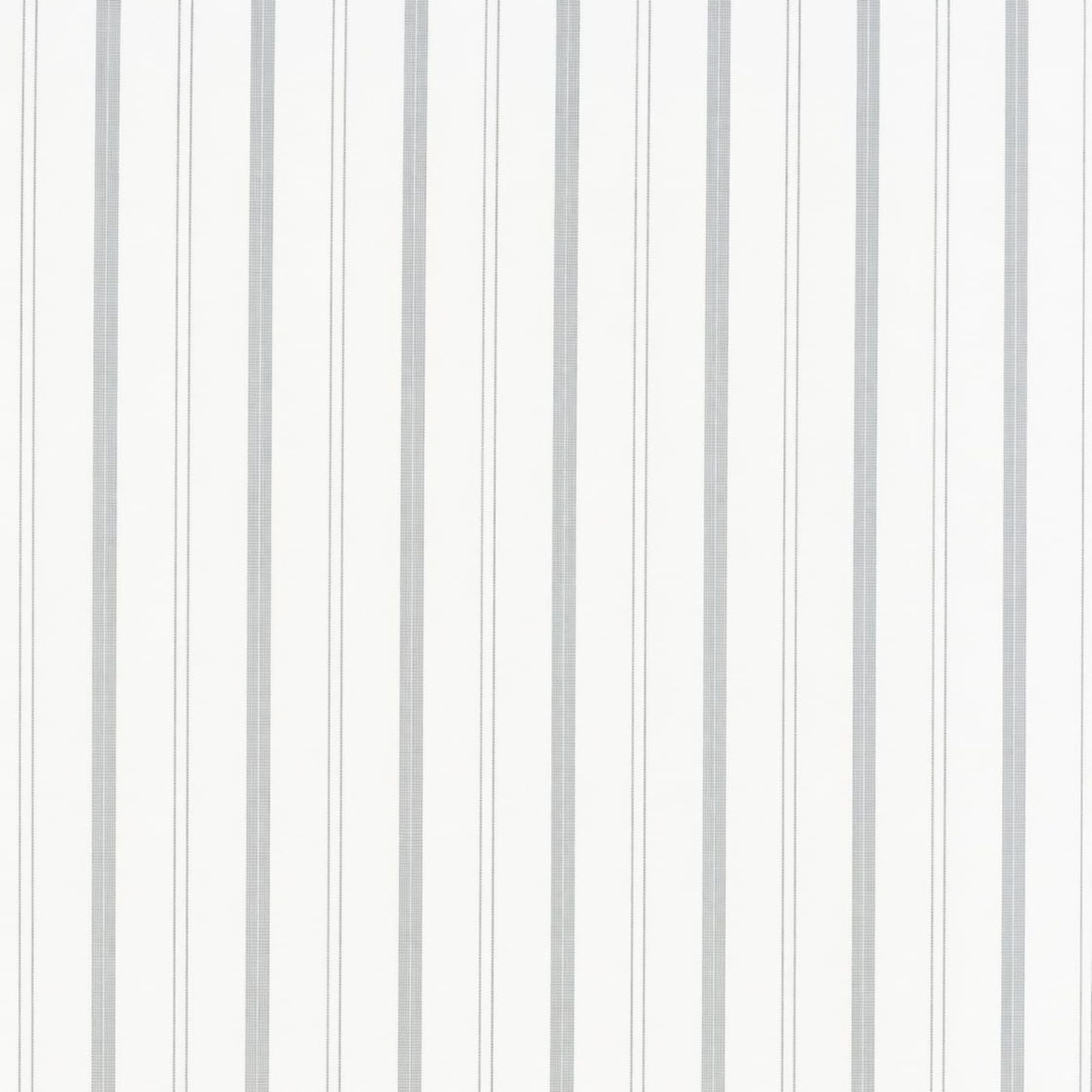 AFAS Custom Size White Grey Satin Stripe Cotton Fabric - SKU F0044