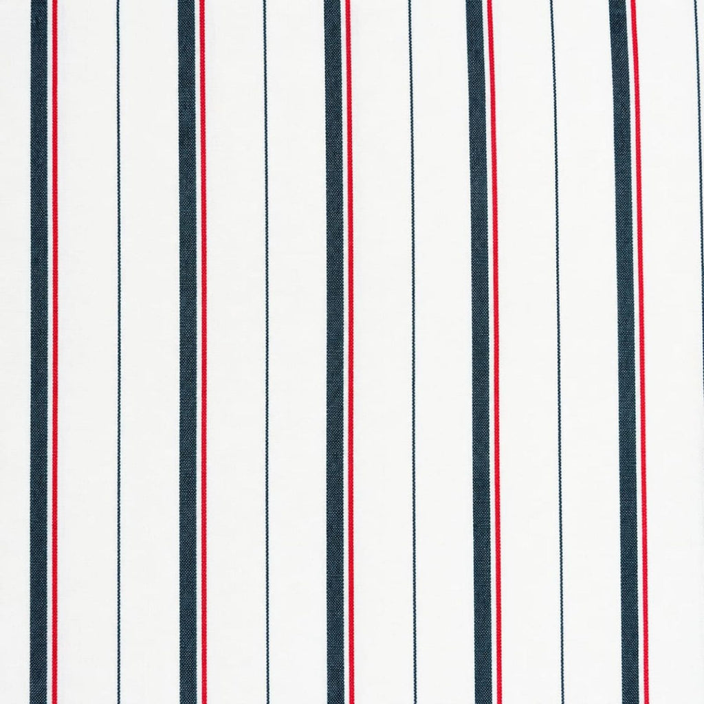 AFAS Custom Size Classic White Multi-Stripe Cotton Fabric - SKU F0019