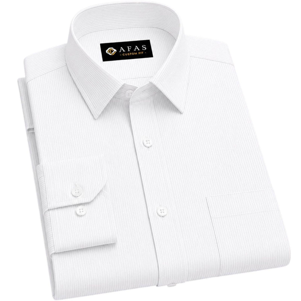 AFAS Custom Size Classic blackish Pinstripe Cotton Fabric - SKU F0012