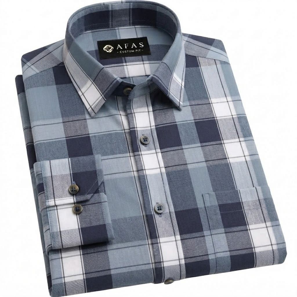 Custom Made Check Shirt ! AFAS