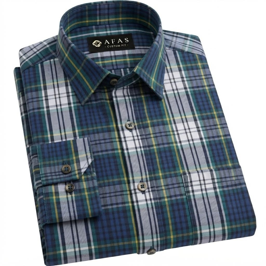 Custom Made Check Shirt ! AFAS