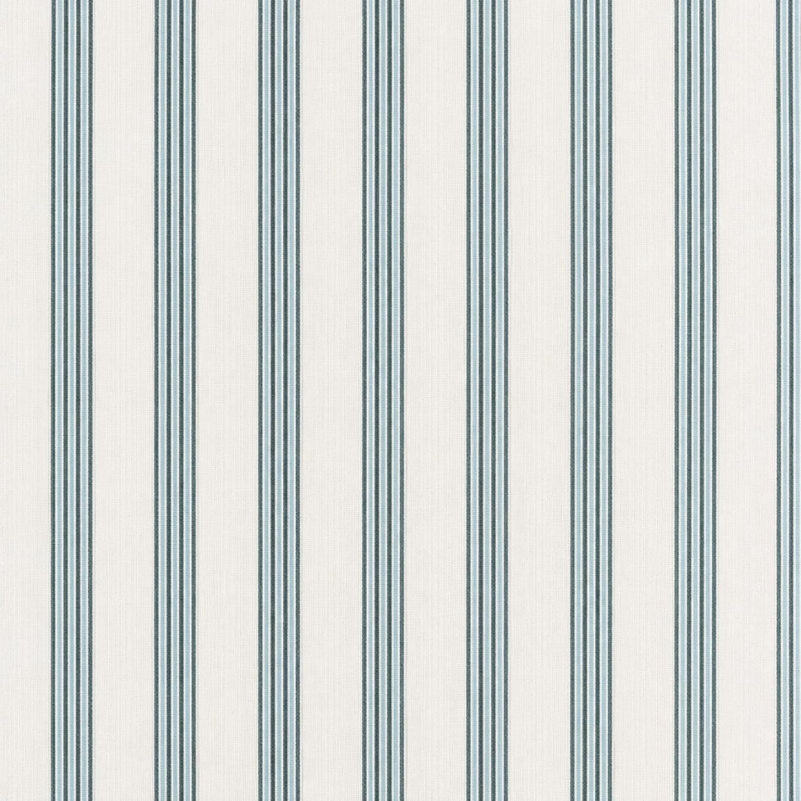 AFAS Custom Size Blue Triple Pinstripe Cotton Fabric - SKU F0014