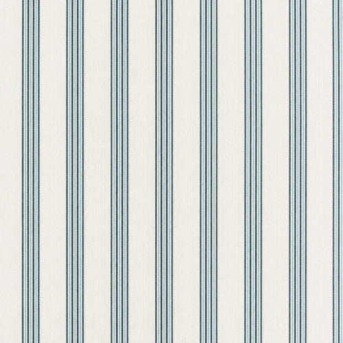 AFAS Custom Size Blue Triple Pinstripe Cotton Fabric - SKU F0014
