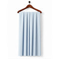 AFAS Custom Size Sky Blue & White Vertical Stripe Cotton Fabric - SKU F0053