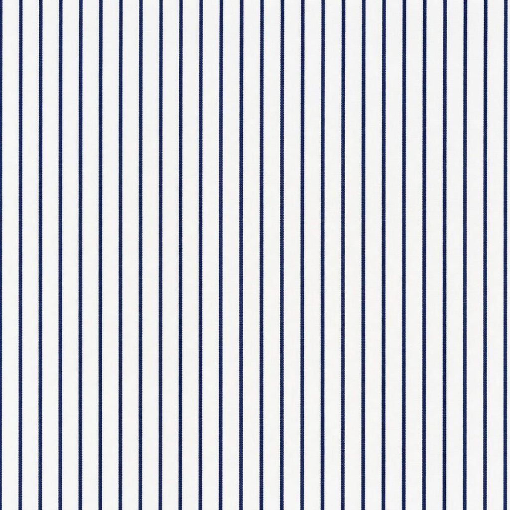 AFAS Custom Size Classic Navy Pinstripe Cotton Fabric - SKU F0010