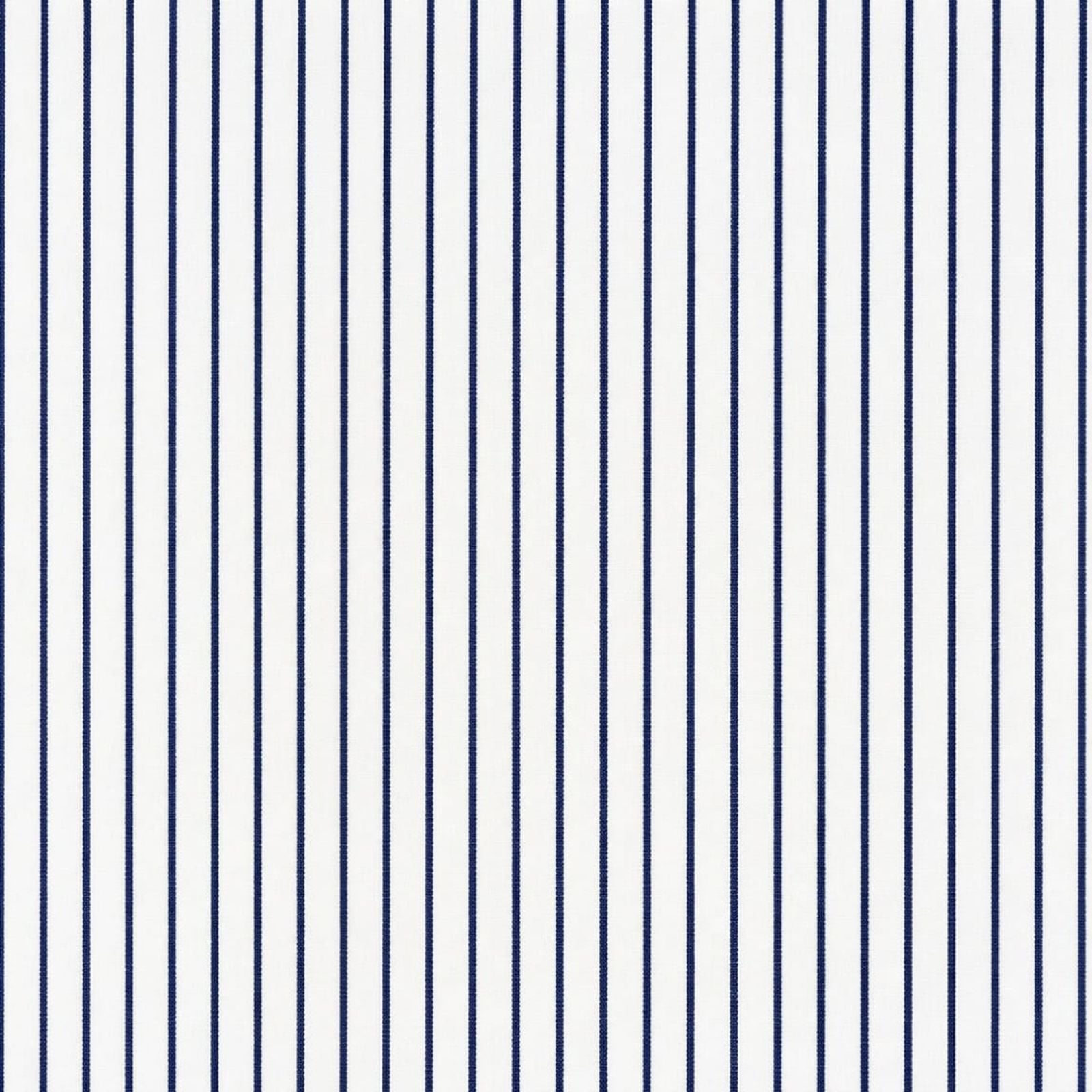 AFAS Custom Size Classic Navy Pinstripe Cotton Fabric - SKU F0010