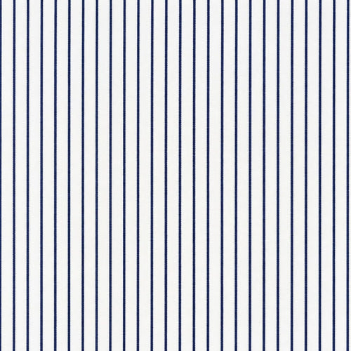 AFAS Custom Size Classic Navy Pinstripe Cotton Fabric - SKU F0010