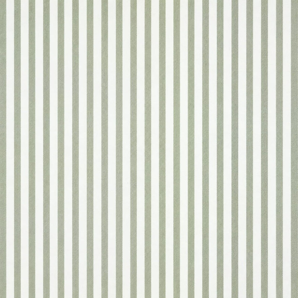 AFAS Custom Size Classic Sage Green Stripe Cotton Fabric - SKU F0007