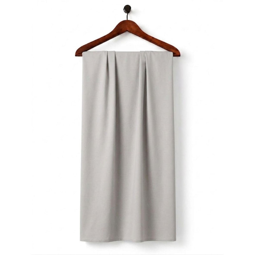 Light Grey Fine Textured Cotton Fabric SKU ! 424