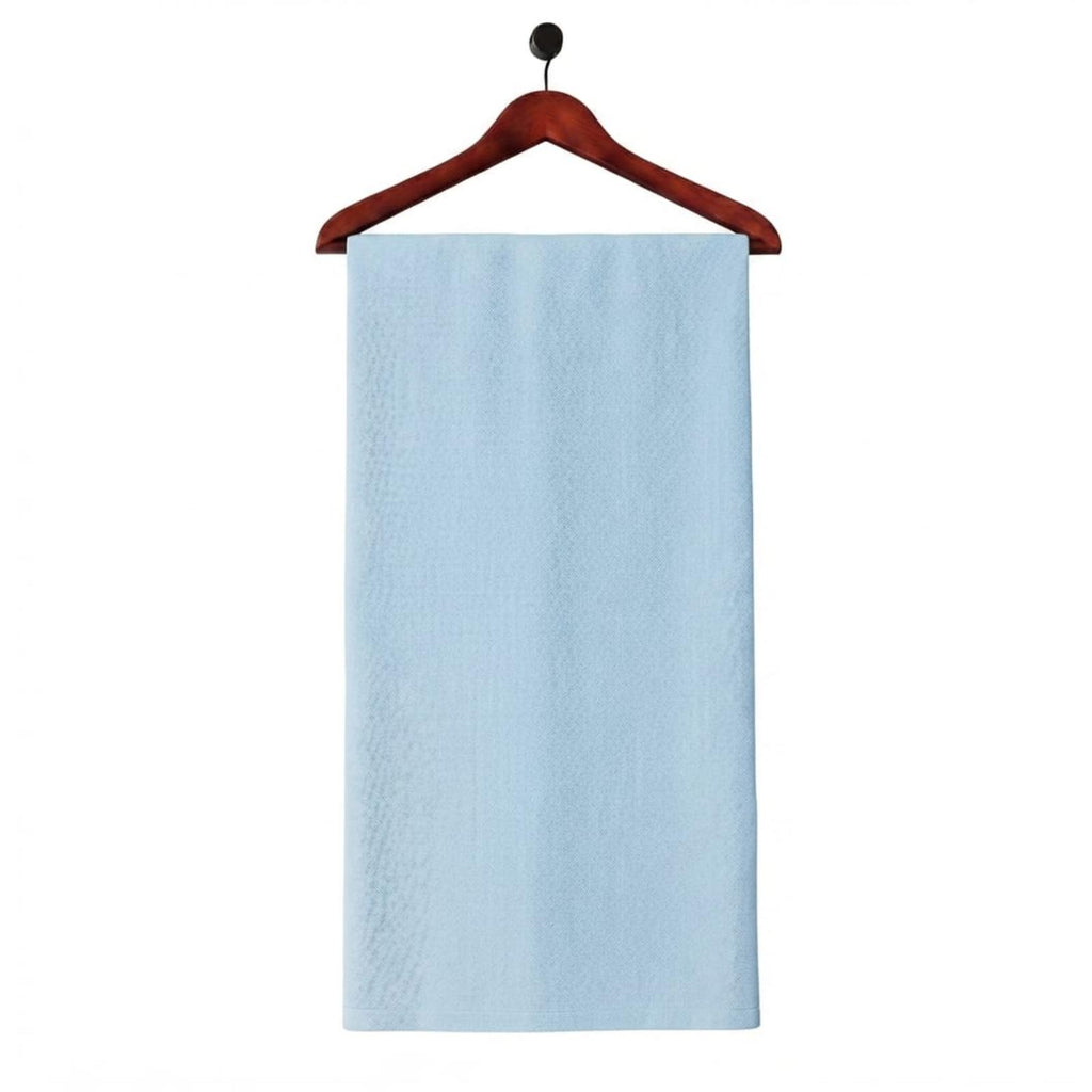 Light Blue Fine Textured Polo Cotton Fabric SKU ! 309