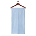Light Blue Embroidered Cotton Fabric SKU ! 310