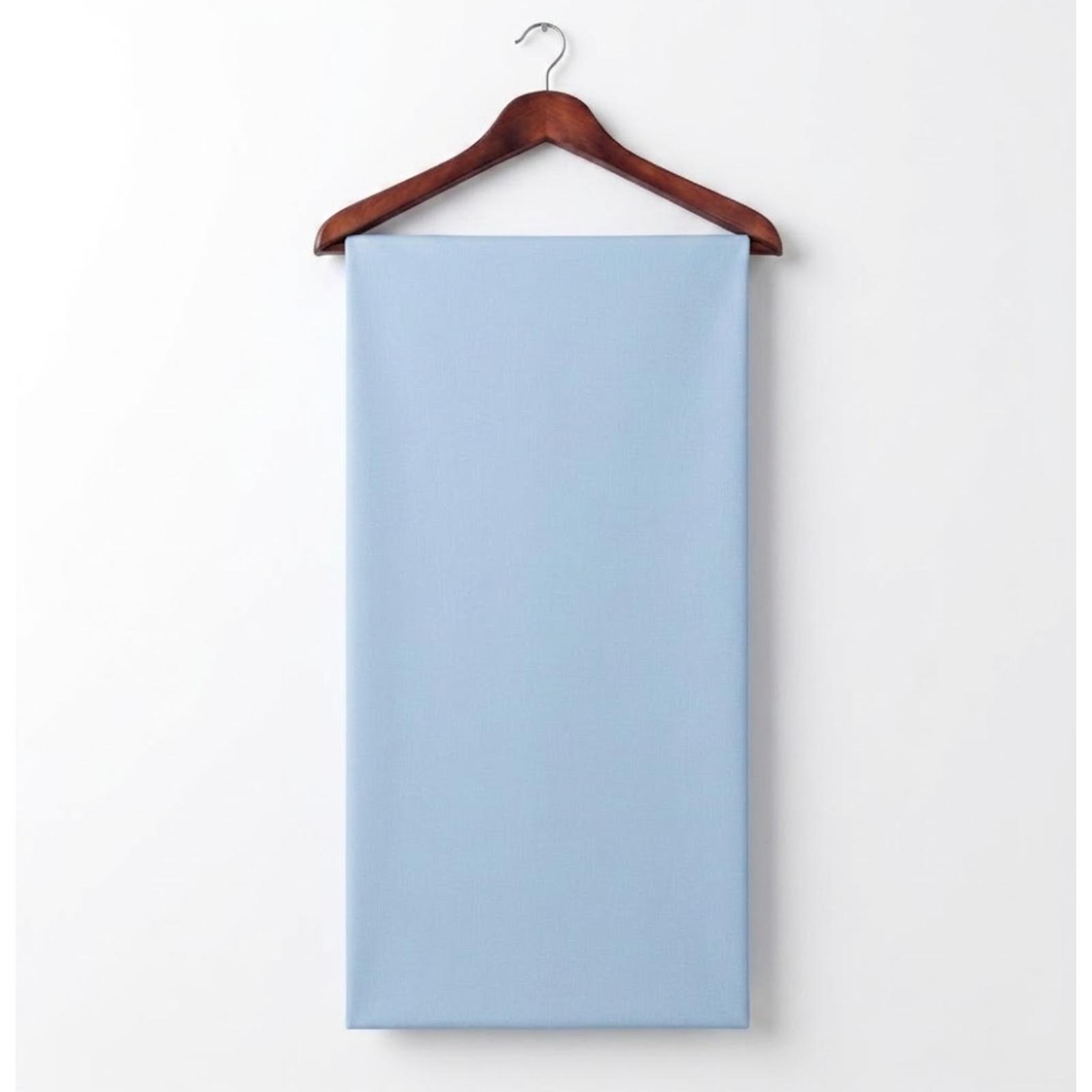 Soft Sky Blue Cotton Fabric SKU ! 311