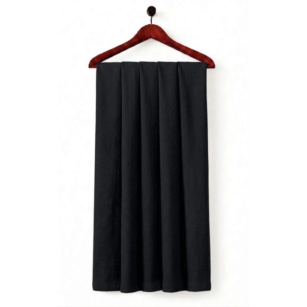 Men's Classic Charcoal Black Cotton Fabric SKU ! 317