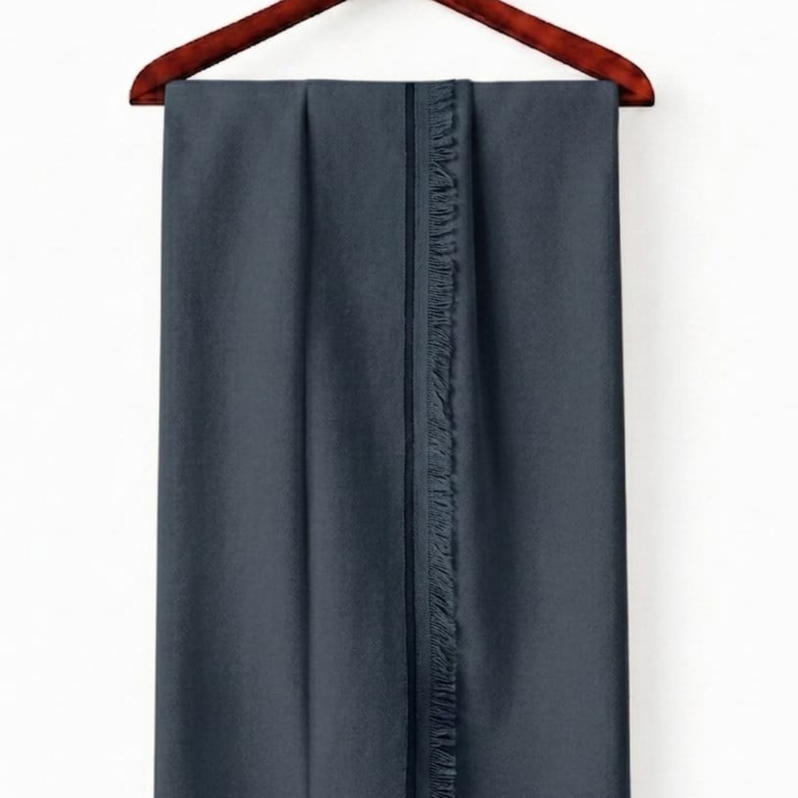 Charcoal Navy Custom Fit Cotton Fabric SKU ! 318