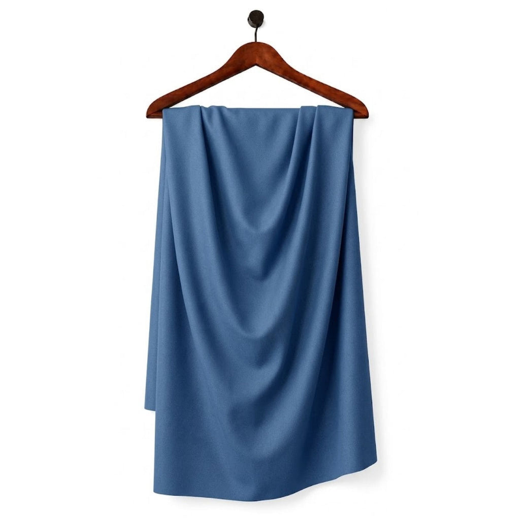 Royal Denim Blue Cotton Fabric SKU ! 420