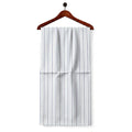 AFAS Custom Size Navy & Sky Blue Alternating Pinstripe Cotton fabric - SKU F0033