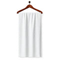 AFAS Custom Size White Sky Blue Pinstripe Cotton Fabric - SKU F0034