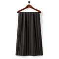 AFAS Custom Size Black Brown Multi Stripe Cotton Fabric SKU F0046