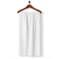 AFAS Custom Size White Fine Navy Stripe Cotton Fabric SKU F0051