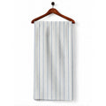 AFAS Custom Size White Sky Blue Multi Pinstripe Cotton Fabric SKU F0052