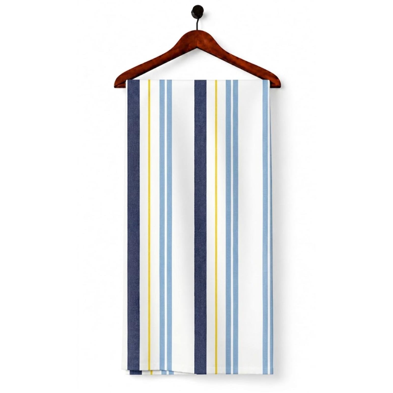 AFAS Custom Size Classic Multi-Color Vertical Stripe Cotton Fabric - SKU F0009
