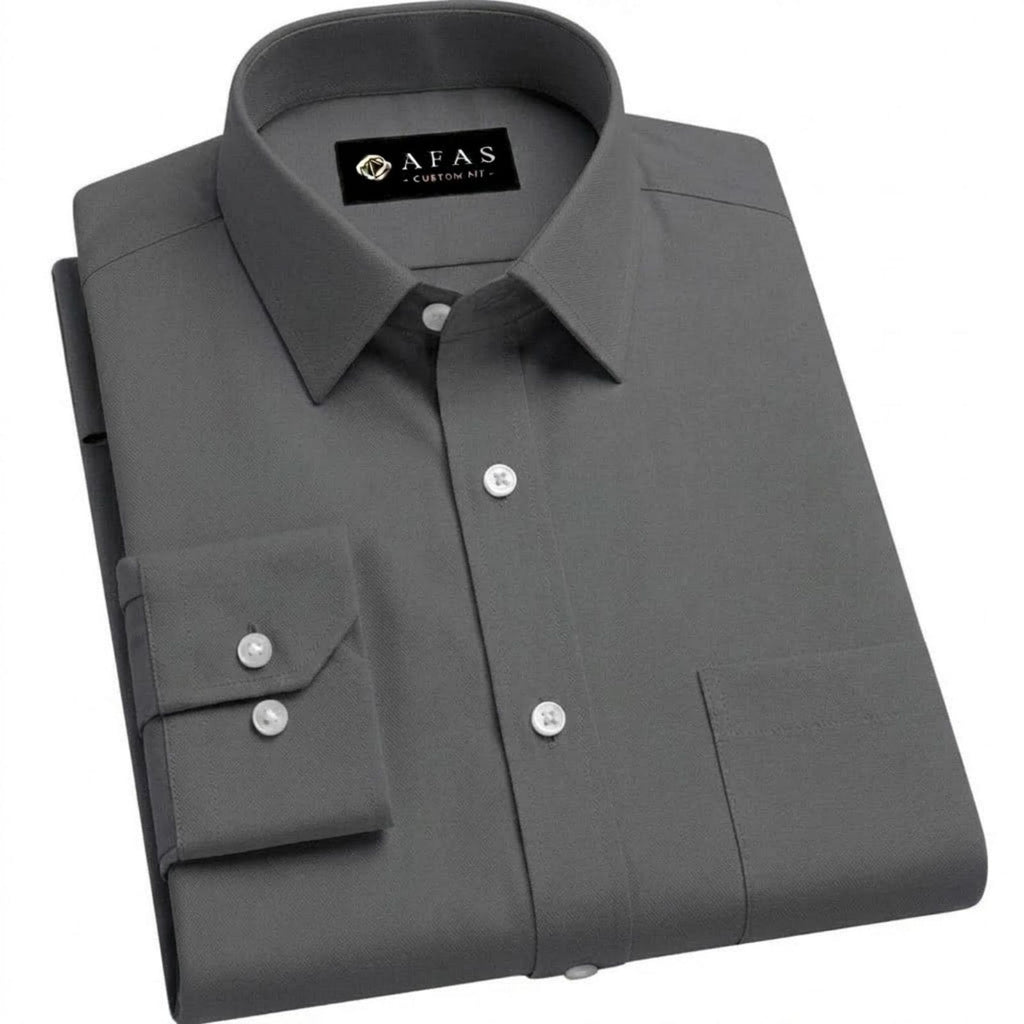 Dark Grey Solid Cotton Fabric SKU ! 427