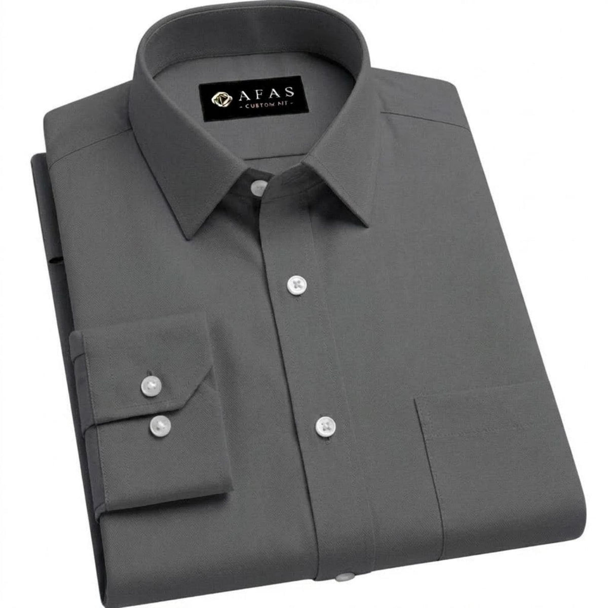 Dark Grey Solid Cotton Fabric SKU ! 427