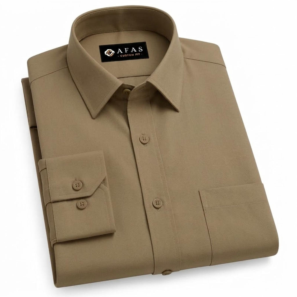 Classic Brown Cotton Fabric SKU ! 312