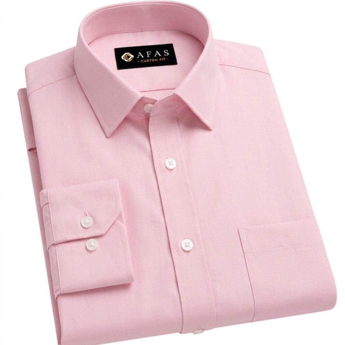 Light Pastel Pink Executive Cotton Fabric SKU ! 412