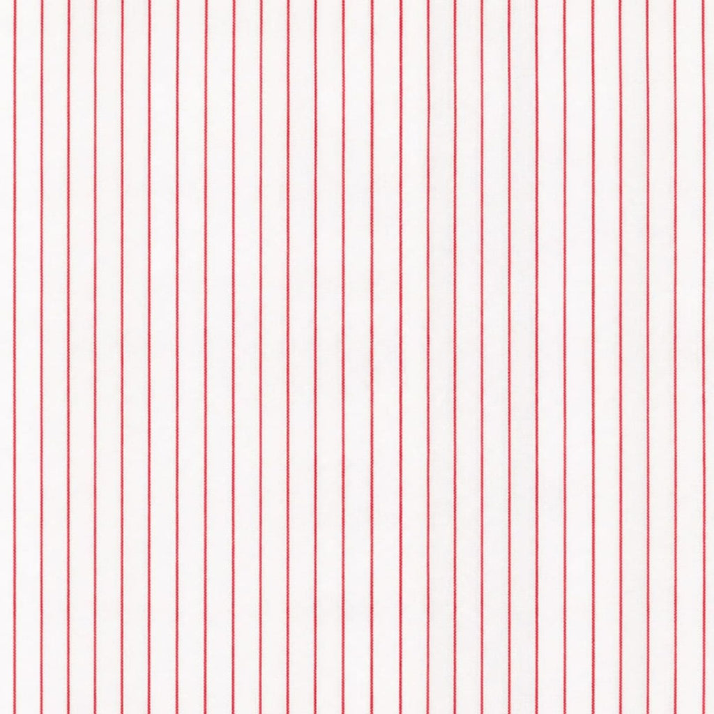 AFAS Custom Size Classic Red Pinstripe Cotton Fabric - SKU F0018