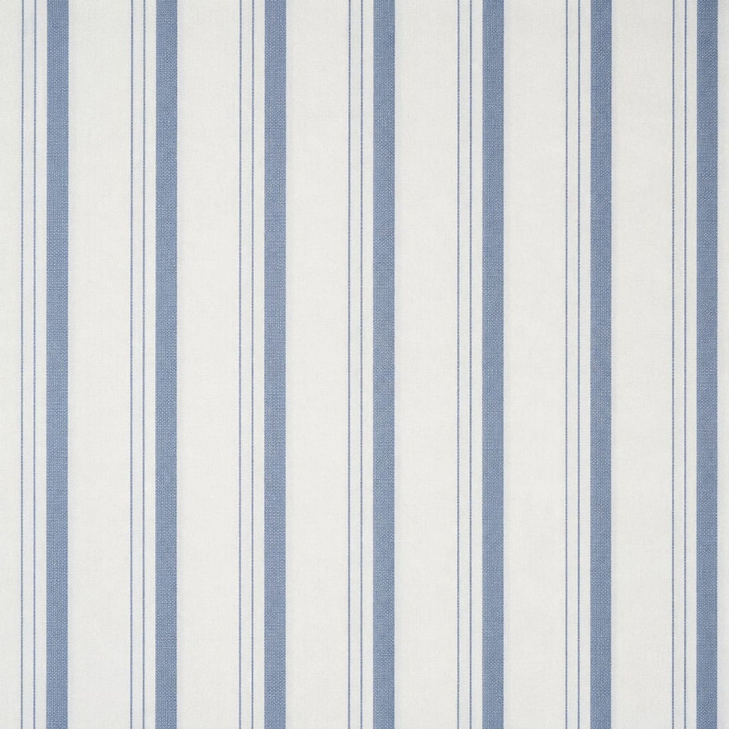 AFAS Custom Size Blue & White Multi-Stripe Cotton Fabric - SKU F0017