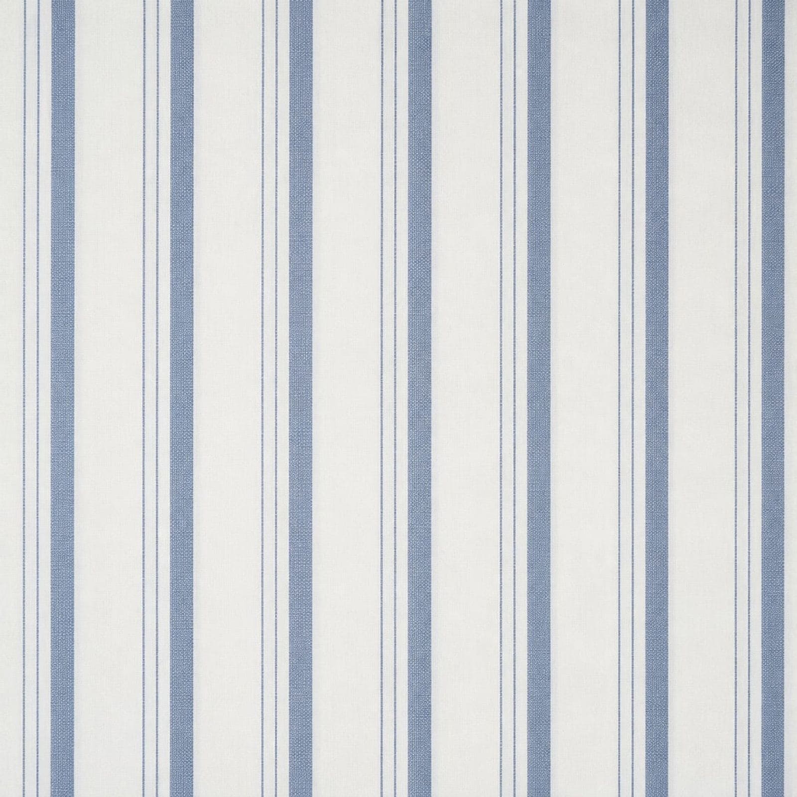 AFAS Custom Size Blue & White Multi-Stripe Cotton Fabric - SKU F0017