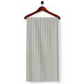 AFAS Custom Size Light Grey & White Bengal Stripe Cotton Fabric - SKU F0039